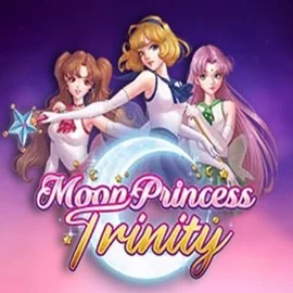 Moon Princess Trinity slot logo by Play’n GO at Royal Game Casino