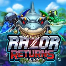 Official Slots logo: Razor Returns by Push Gaming at Royal Game Casino