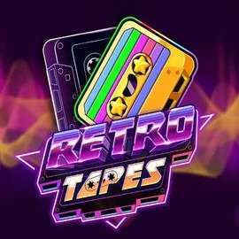 Retro Tapes online game logo by Push Gaming on royal-game-casino.org