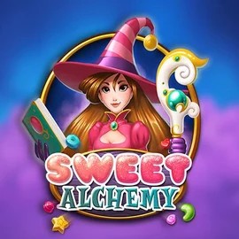 Sweet Alchemy slot logo by Play’n GO at Royal Game Casino